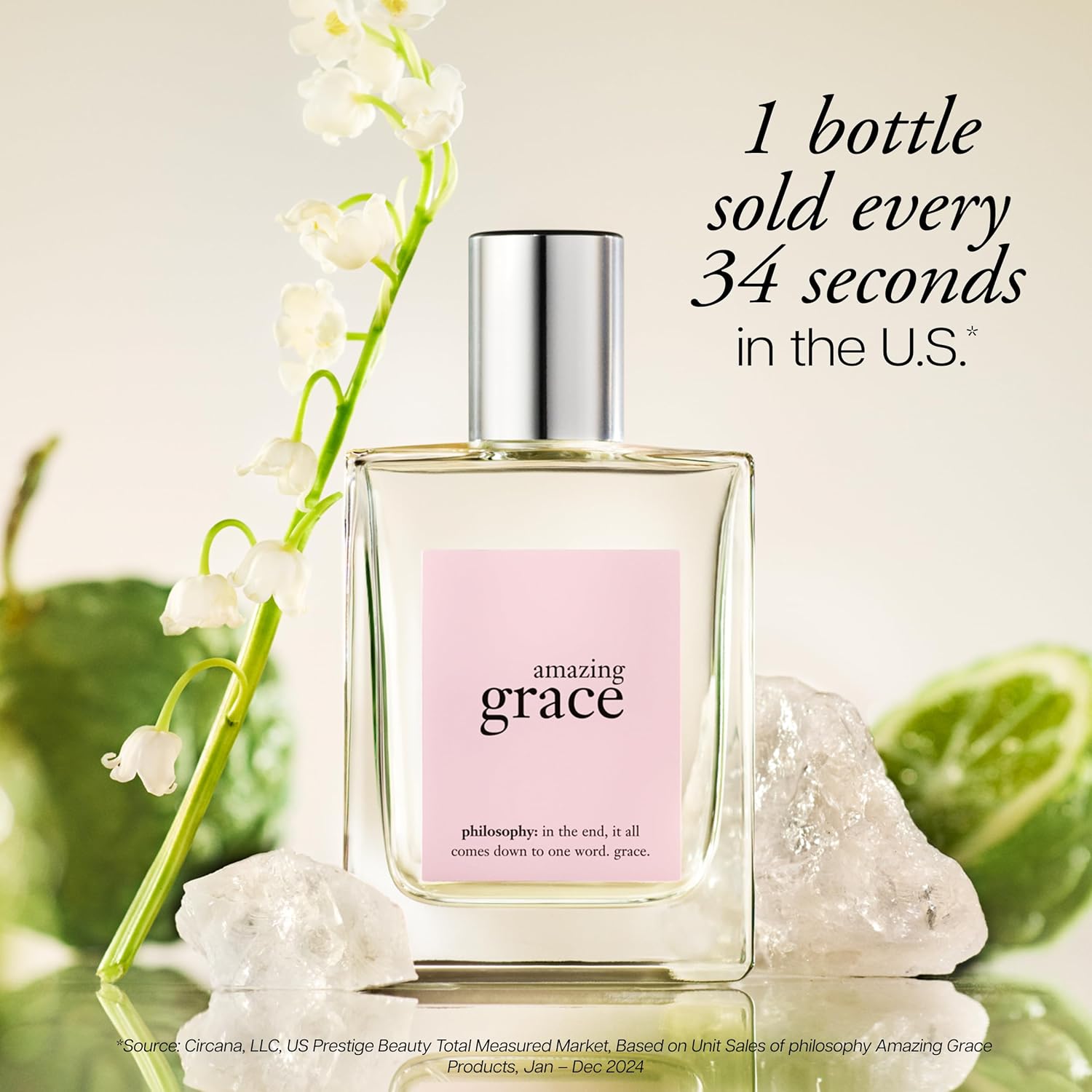 Perfume Fragrance Bottle - Philosophy Amazing Grace Perfume 60ml EDT