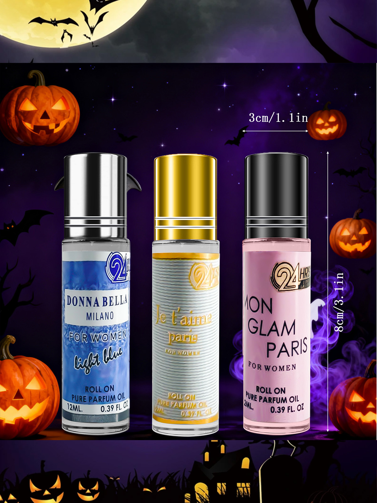 Perfume Fragrance Bottle - 3PACK/36ML Women's Pheromone Perfume | 3
