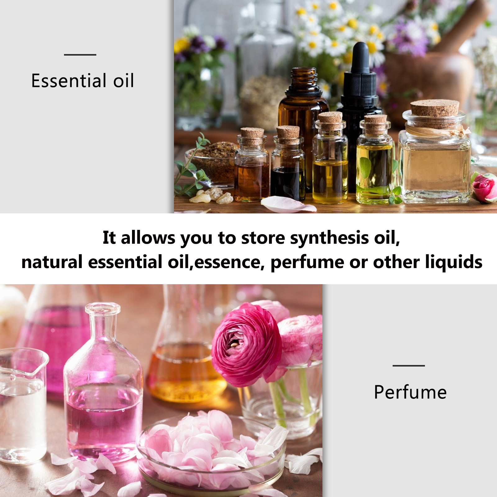12Pcs 8Ml Glass Roll on Bottle - On Perfume & Fragrance Kota Bogor のレビューと価格