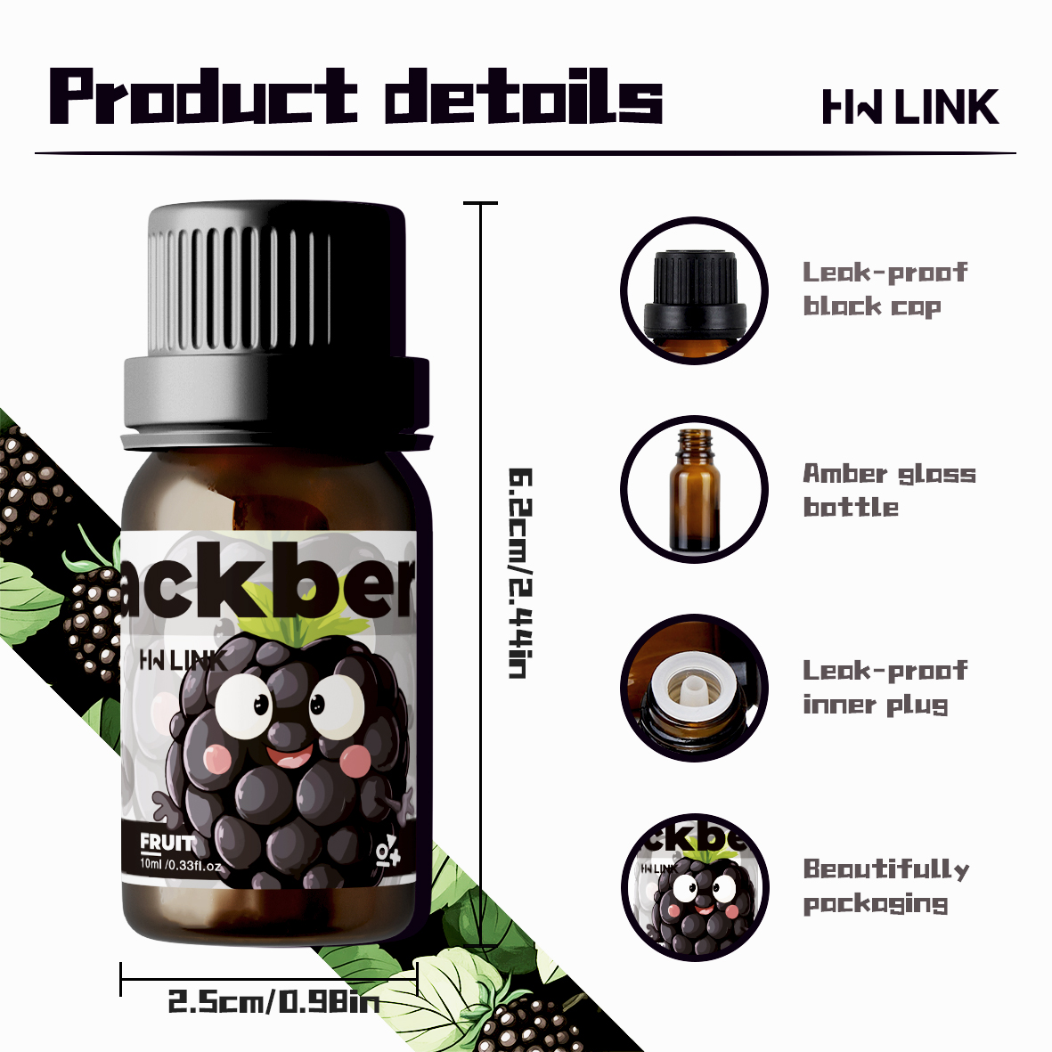 Blackberry Essential Oil Black - Perfume Fragrance Diffuser のレビューと価格