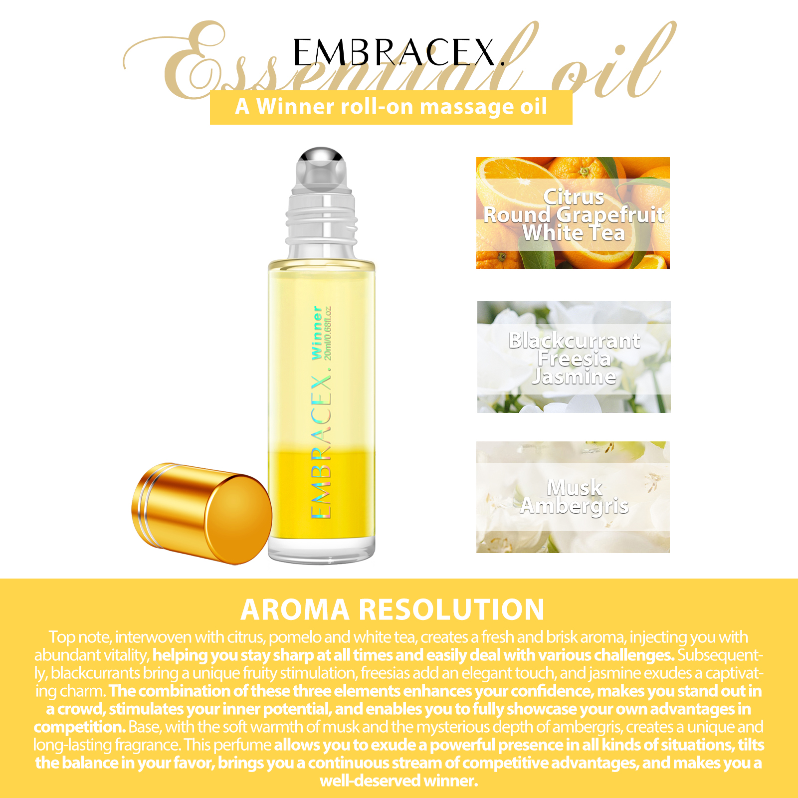 20ml Winner Roll on Perfume Es - On Perfume & Fragrance Kota Bogor のレビューと価格