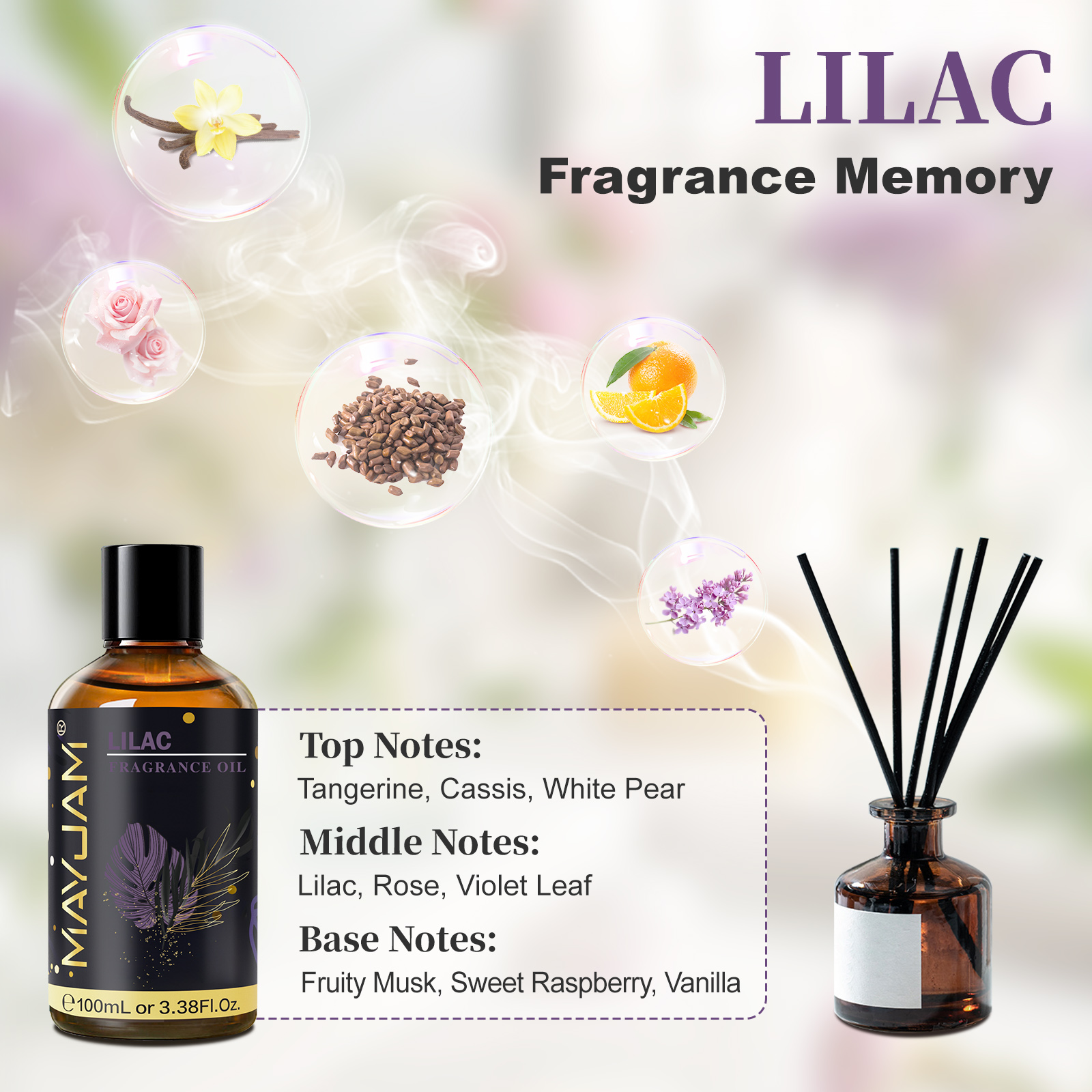 MAYJAM Fragrance Oil Hotel Lil - Perfume Fragrance Diffuser のレビューと価格