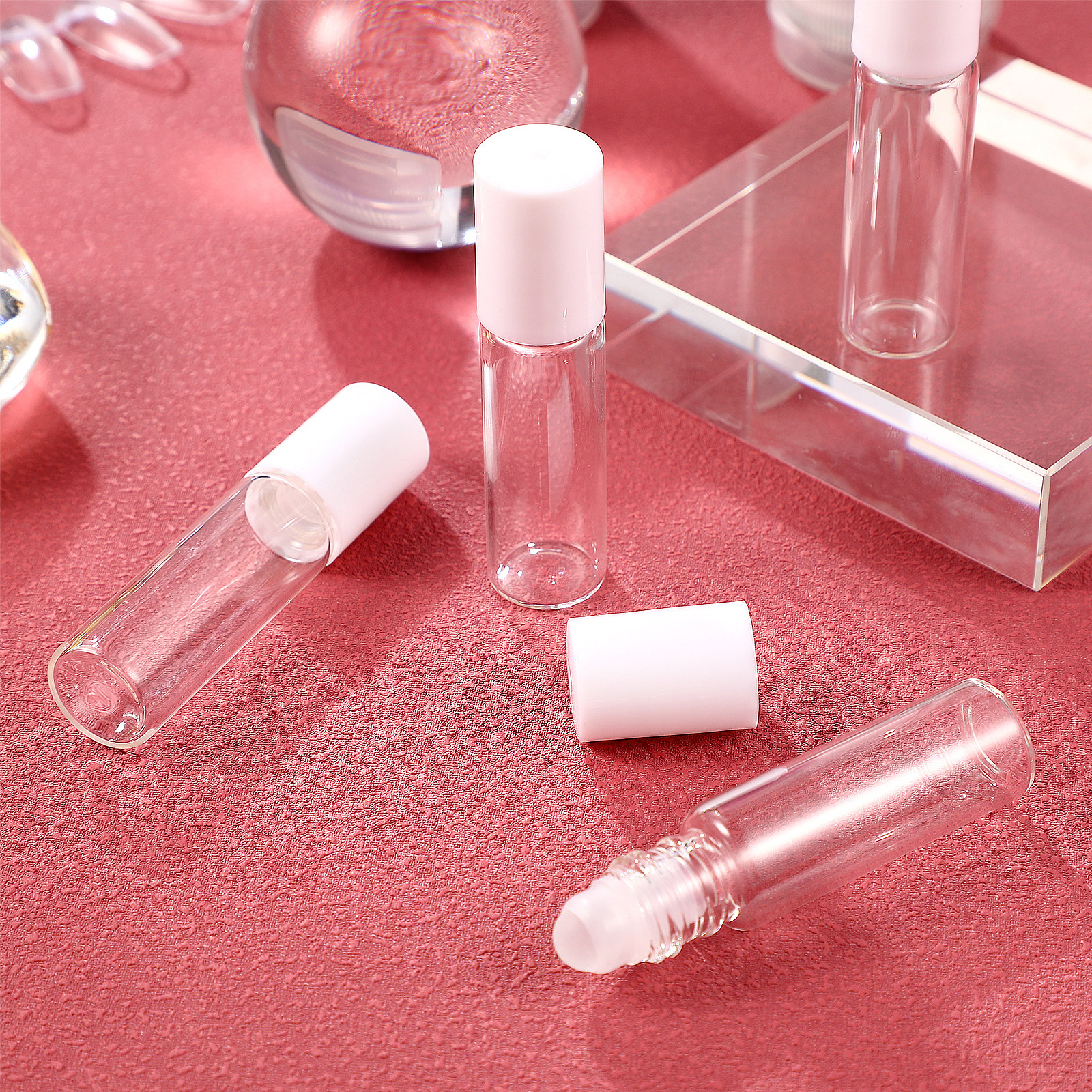 12Pcs 5Ml Glass Essential Oil  - On Perfume & Fragrance Kota Bogor のレビューと価格