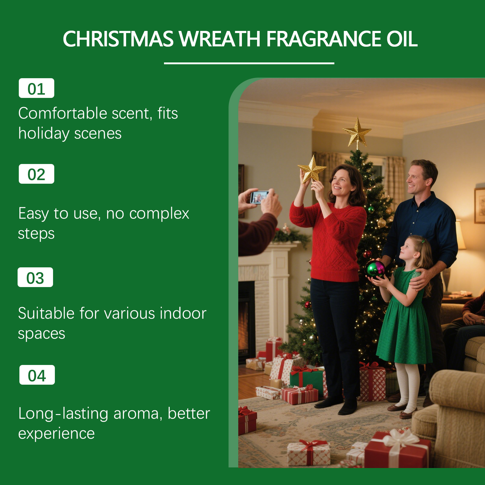Eelhoe Christmas Warm Aromathe - Perfume Fragrance Bottle のレビューと価格