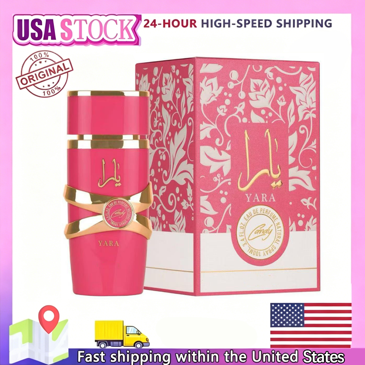 Yara Candy Perfume for Women,  - Perfume Fragrance Bottle のレビューと価格