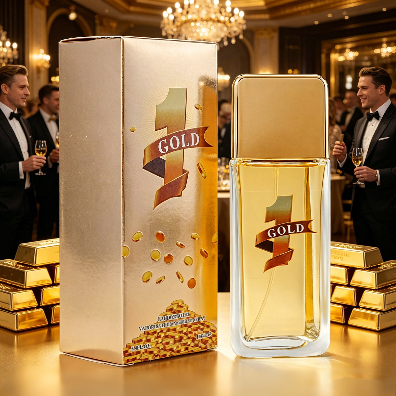 1 GOLD 100ml Men's Perfume EDP - Perfume Fragrance Bottle のレビューと価格